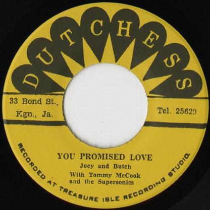 Joey and Butch / ジョーイ＆ブッチ / You Promised Love / Oh What A Smile Can Do -7 (t033)