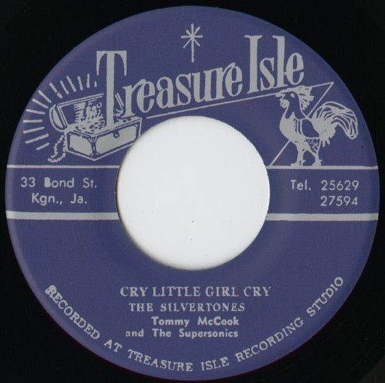 The Silvertones / シルヴァートーンズ / Cry Little Girl Cry / What Have I Done -7 (T008)