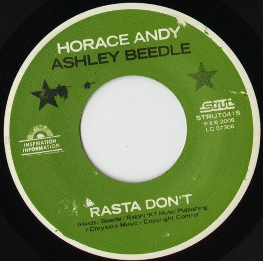 Horace Andy / ホレス・アンディ / Rasta Don’t -7” (STRUT041S)