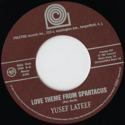 Yusef Lateef / ユセフ・ラティーフ / Love Theme From Spartacus -7 (NW-6)