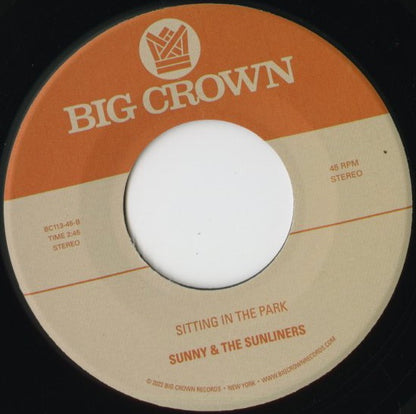 Sunny & The Sunliners  / サニー＆サンライナーズ / I Can Remember / Sitting In The Park  -7 (BCR-113-45)