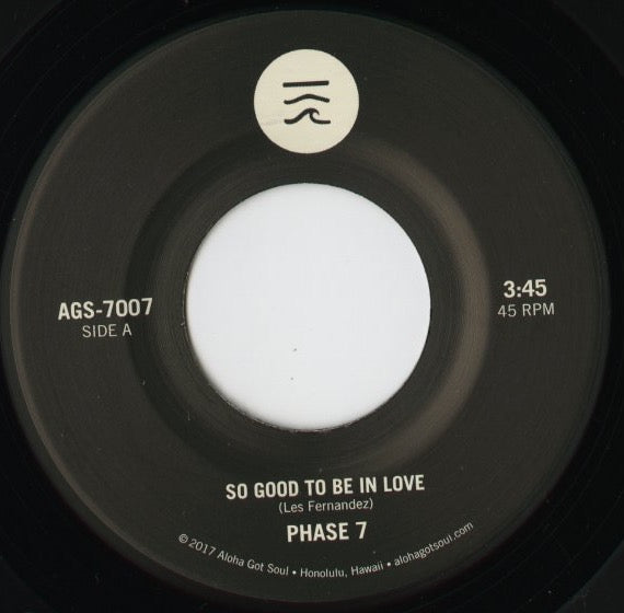 Phase 7 / フェイズ 7 / So Good To Be In Love / Could It Be Love -7 (AGS-7007)