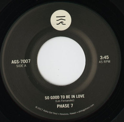 Phase 7 / フェイズ 7 / So Good To Be In Love / Could It Be Love -7 (AGS-7007)