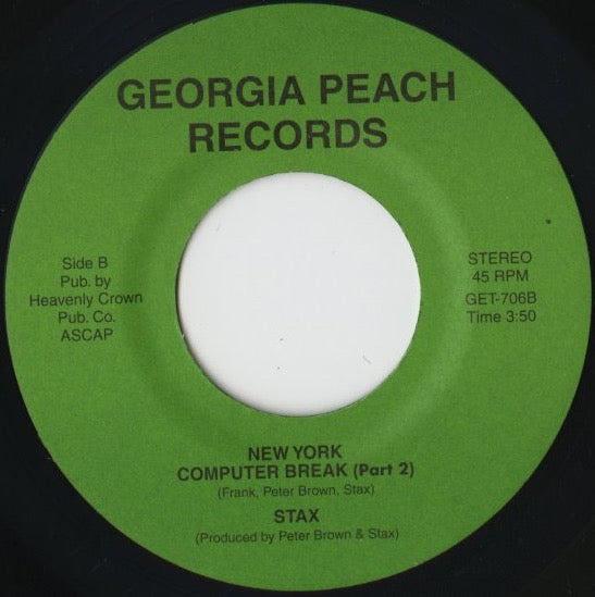 Stax / スタックス / New York Computer Break -7 (GET706)