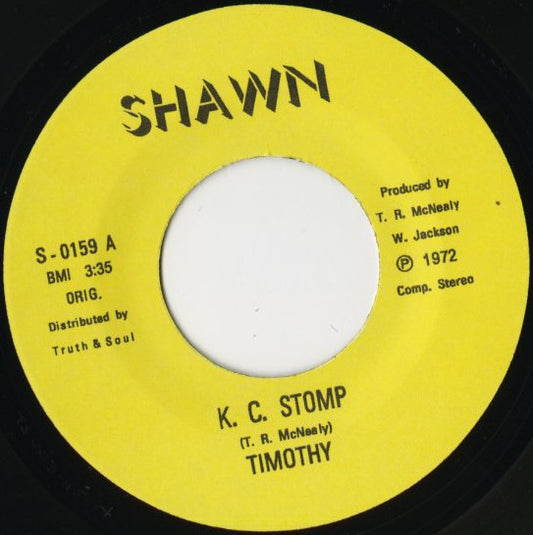 Timothy McNealy / ティモシー・マクニーリー / KC Stomp / Easy Easy Easy -7 (TS003)