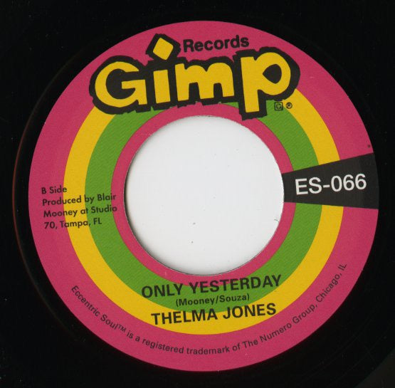 Thelma Jones / テルマ・ジョーンズ / I Can't Stand It / Only Yesterday -7 (ES066)