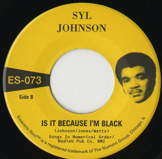 Syl Johnson / シル・ジョンソン / Different Strokes / Is It Because I'm Black -7 (ES-073)