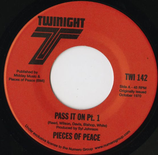 Pieces Of Peace / ピーセズ・オブ・ピース / Pass It On (Pt.1&2) -7 (TWI 142)