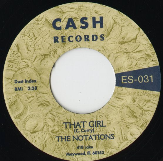 The Notations / ノテイションズ / This Time I'm For Real / That Girl -7 (ES031)