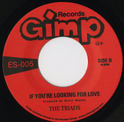 The Triads / トライアズ / Now I Can Hold My Head Up High / If Your’re Looking For Love -7 (ES-005)