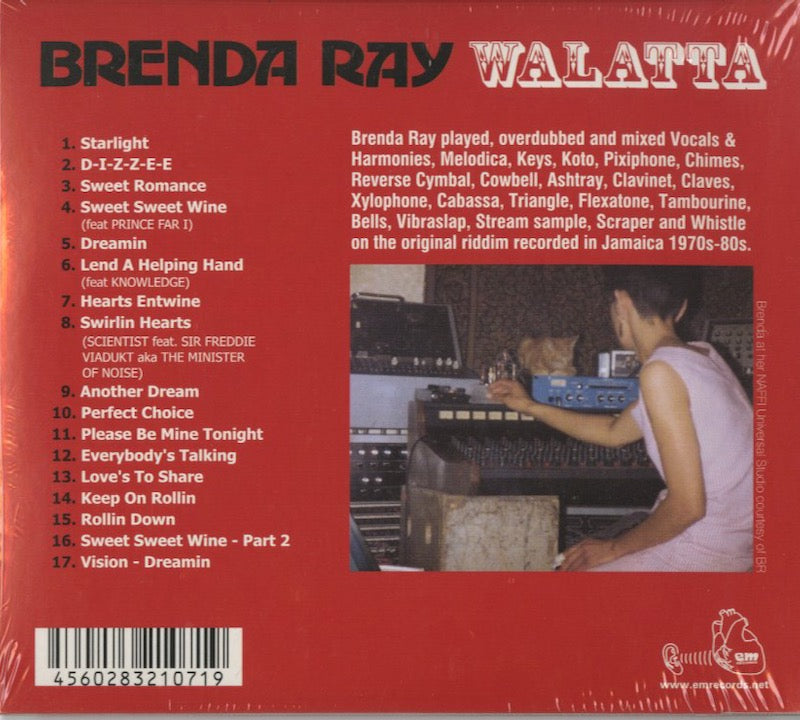 Brenda Ray / ブレンダ・レイ / Walatta -CD (EM1071CD) – VOXMUSIC WEBSHOP - ジャズ