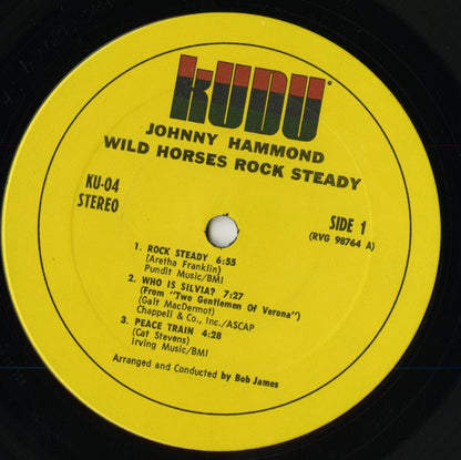 Johnny Hammond / ジョニー・ハモンド / Wild Horses Rock Steady (KU-04)