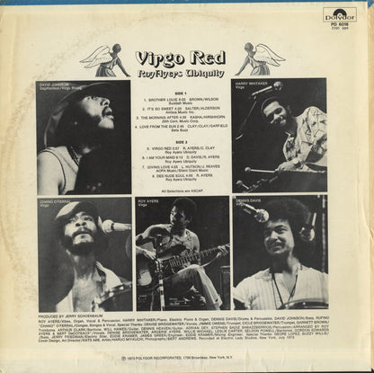 Roy Ayers / ロイ・エアーズ / Virgo Red (PD 6016)