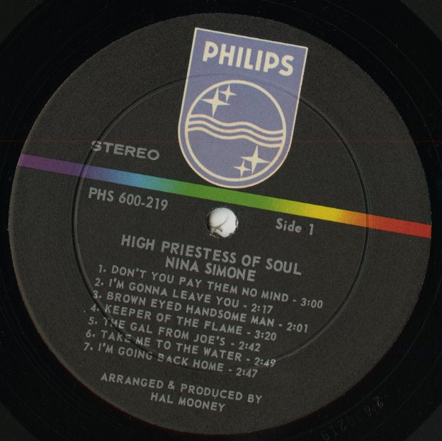 Nina Simone / ニーナ・シモン / High Priestess Of Soul (PHS 600-219)