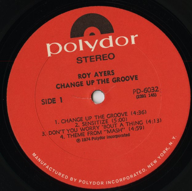 Roy Ayers / ロイ・エアーズ / Change Up The Groove (PD-6032)