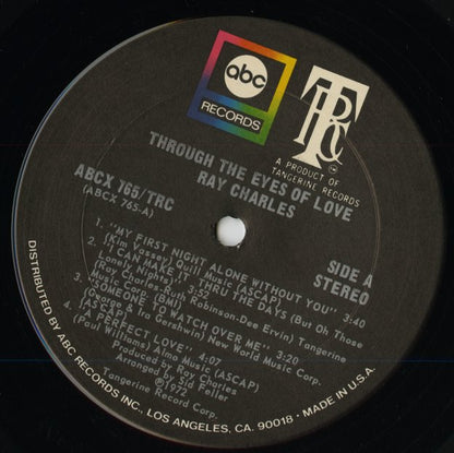 Ray Charles / レイ・チャールズ / Through The Eyes Of Love (ABCX-765)