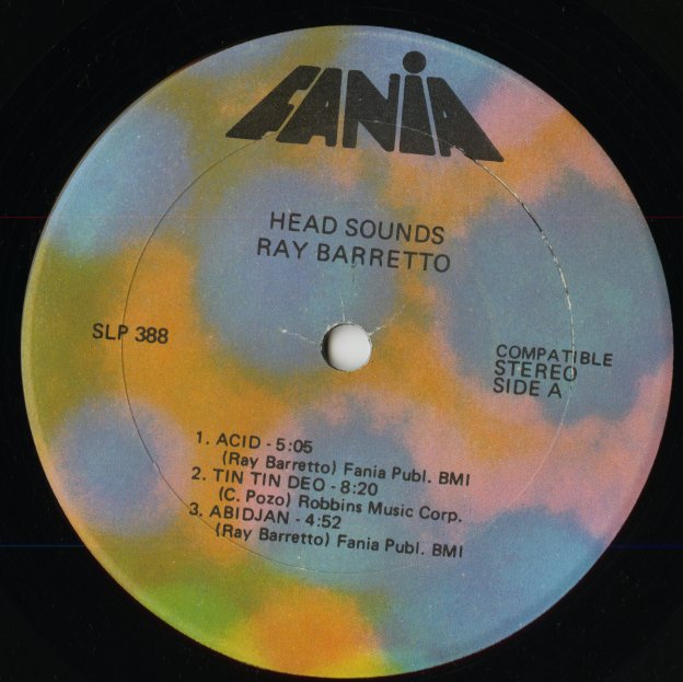 Ray Barretto / レイ・バレット / Head Sounds (LP #388)