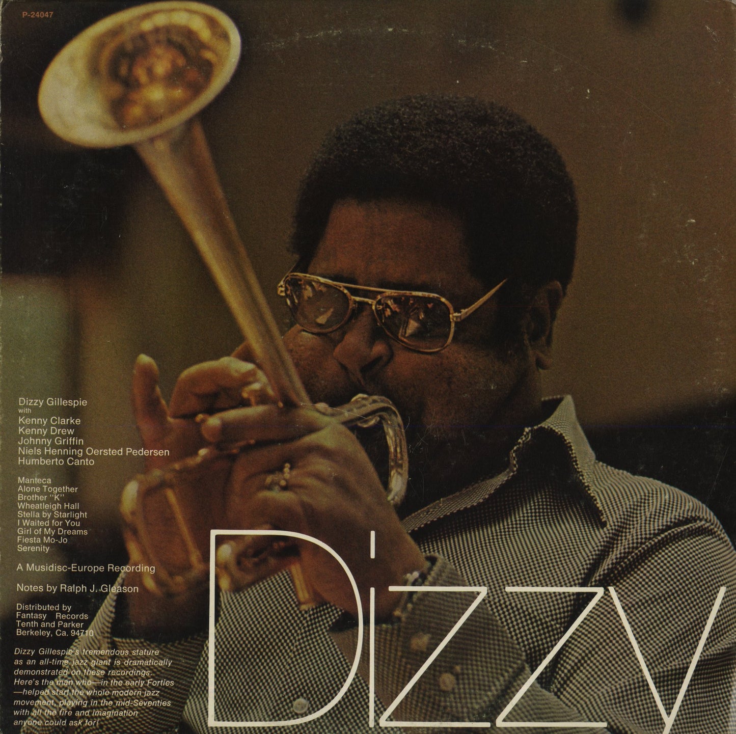 Dizzy Gillespie / ディジー・ガレスピー / The Giant (P-24047)