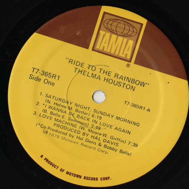 Thelma Houston / テルマ・ヒューストン / Ride To The Rainbow (T7-365R1)