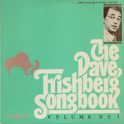 Dave Frishberg / デイヴ・フリッシュバーグ / The Dave Frishberg Songbook Volume 1 (N-1040)