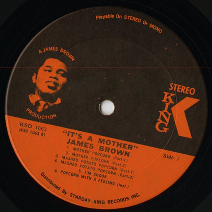 James Brown / ジェイムス・ブラウン / It's A Mother (KSD 1063)