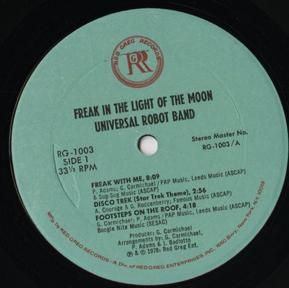 Universal Robot Band / ユニヴァーサル・ロボット・バンド / Freak In The Light Of The Moon (RG-1003)