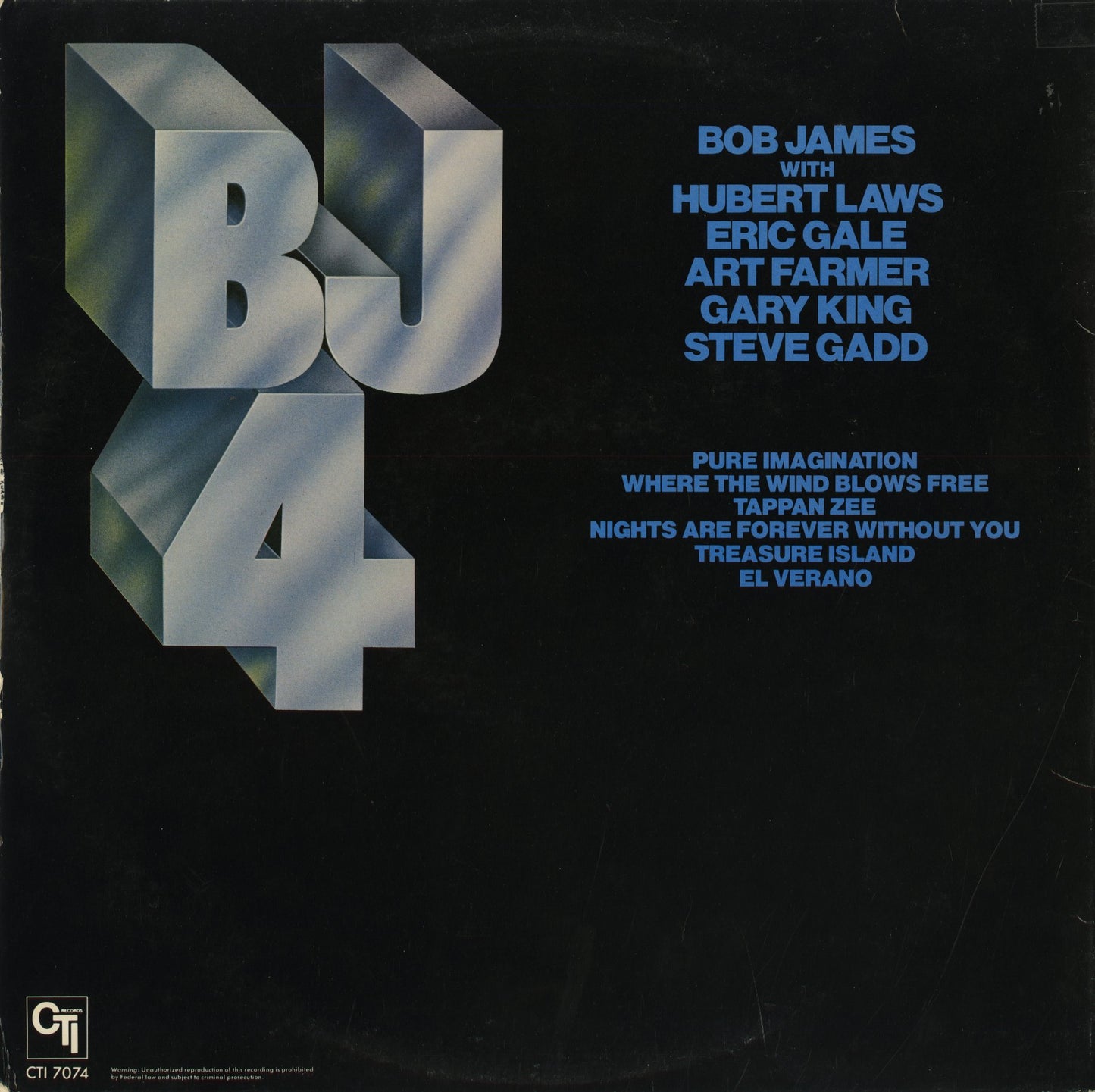 Bob James / ボブ・ジェイムス / Four (CTI 7074)