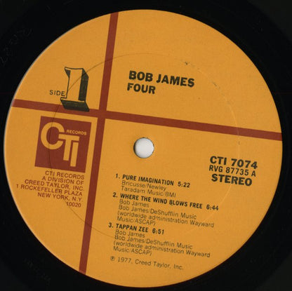 Bob James / ボブ・ジェイムス / Four (CTI 7074)