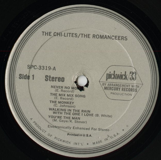 The Chi-Lites / The Romanceers / シャイ・ライツ　ロマンサーズ / The Chi-Lites / The Romanceers (SPC-3319)