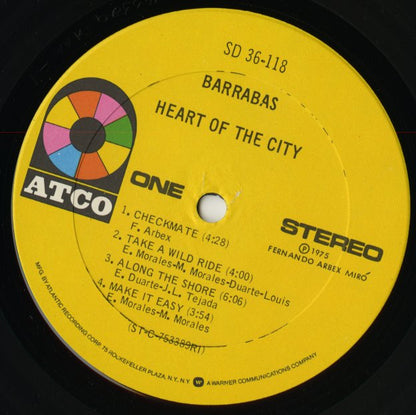 Barrabas / バラバス / Heart Of The City (SD 36-118)