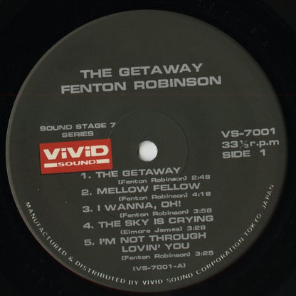 Fenton Robinson / フェントン・ロビンソン / The Gataway (VS 7001)