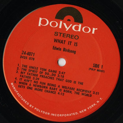 Edwin Birdsong / エドウィン・バードソング / What It Is (PD24-4071)