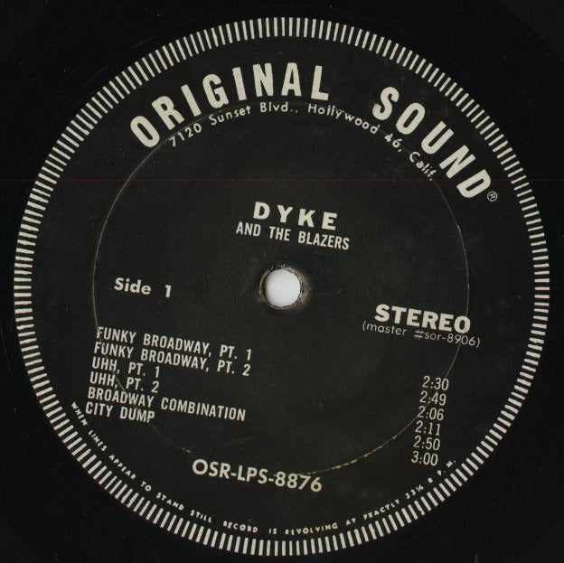 シュリンク付き DYKE & THE BLAZERS / The Funky