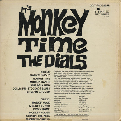 The Dials / ダイアルズ / It's Monkey Time (TY-182)
