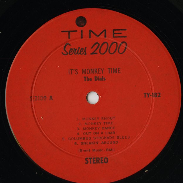 The Dials / ダイアルズ / It's Monkey Time (TY-182)