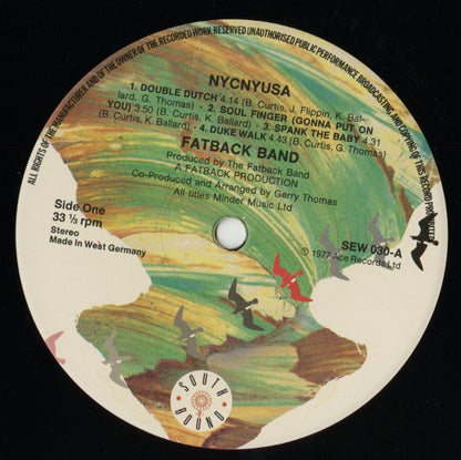 Fatback Band / ファットバック・バンド / NYC Nyusa (SEW030)
