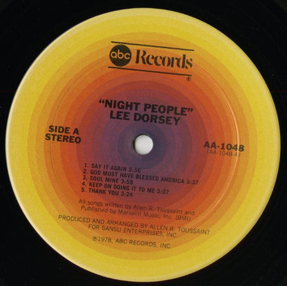 Lee Dorsey / リー・ドーシー / Night People (AA-1048)