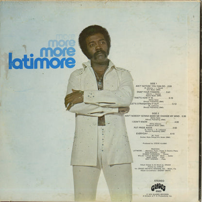 Latimore / ラティモア / Let's Straight It Out - More, More, More (ST-6503)