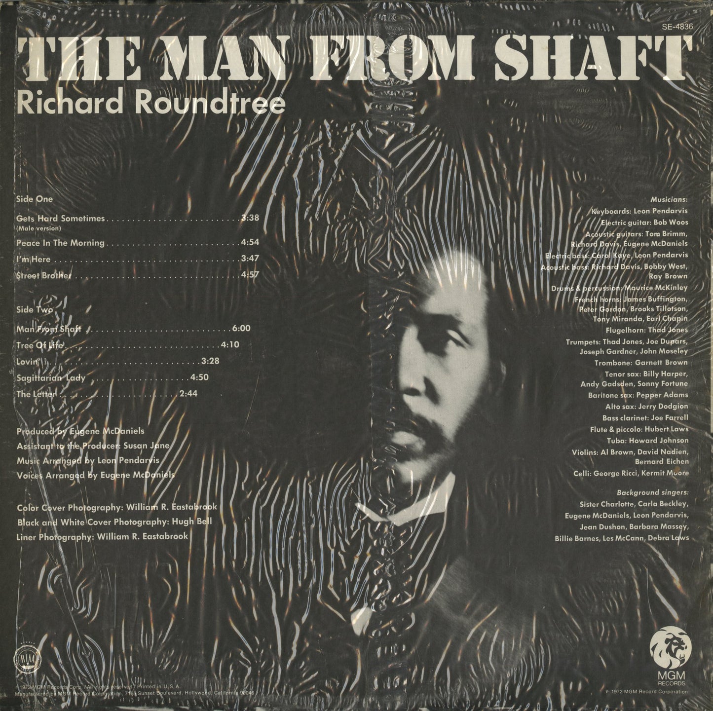 Richard Roundtree / リチャード・ラウンドトゥリー / The Man From Shaft (SE 4836)