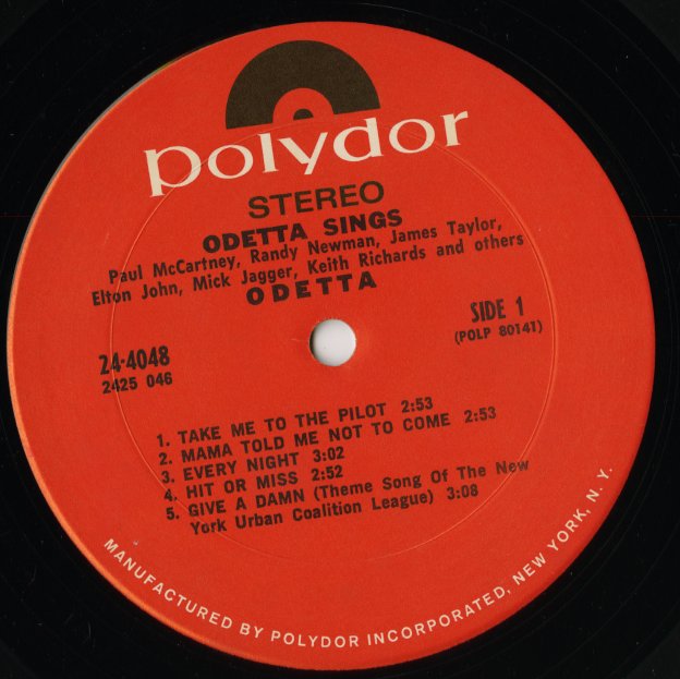 Odetta / オデッタ / Odetta Sings (24-4048)