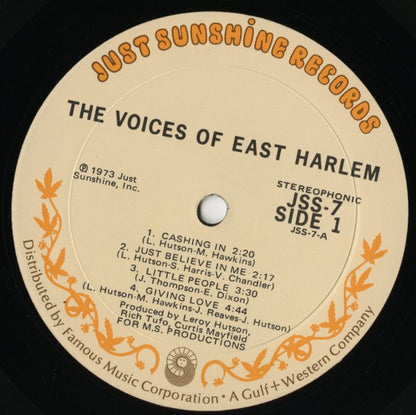 The Voices Of East Harlem / ヴォイセズ・オブ・イースト・ハーレム / The Voices Of East Harlem (JSS-7)