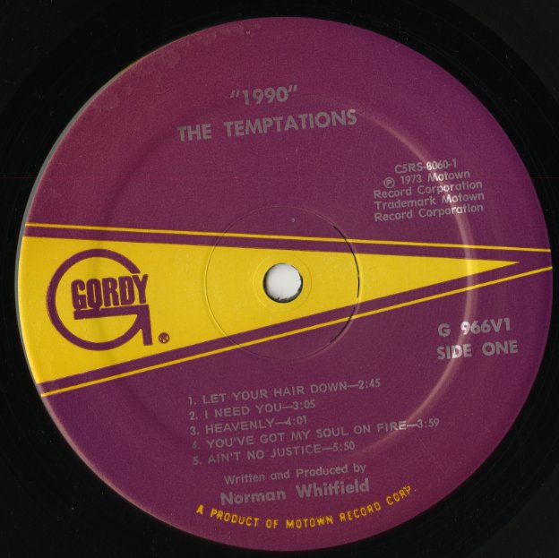 The Temptations / テンプテーションズ / 1990 (G966V1)