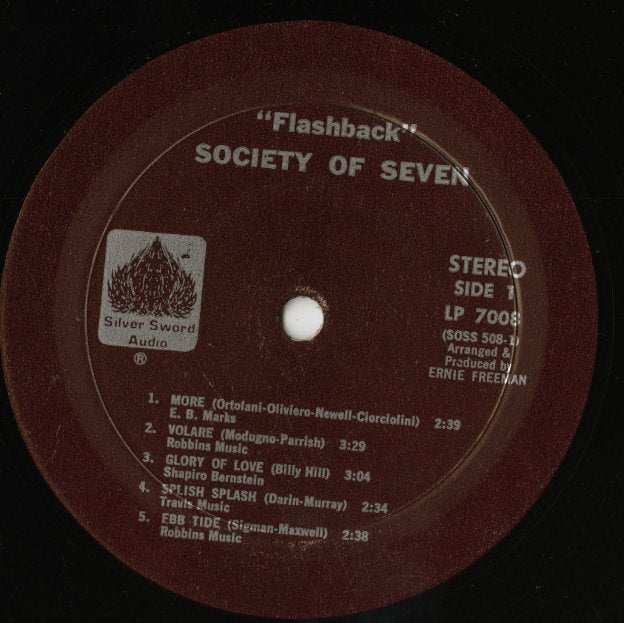 Society Of Seven / ソサエティー・オブ・セヴェン / Flashback (LP-7008)