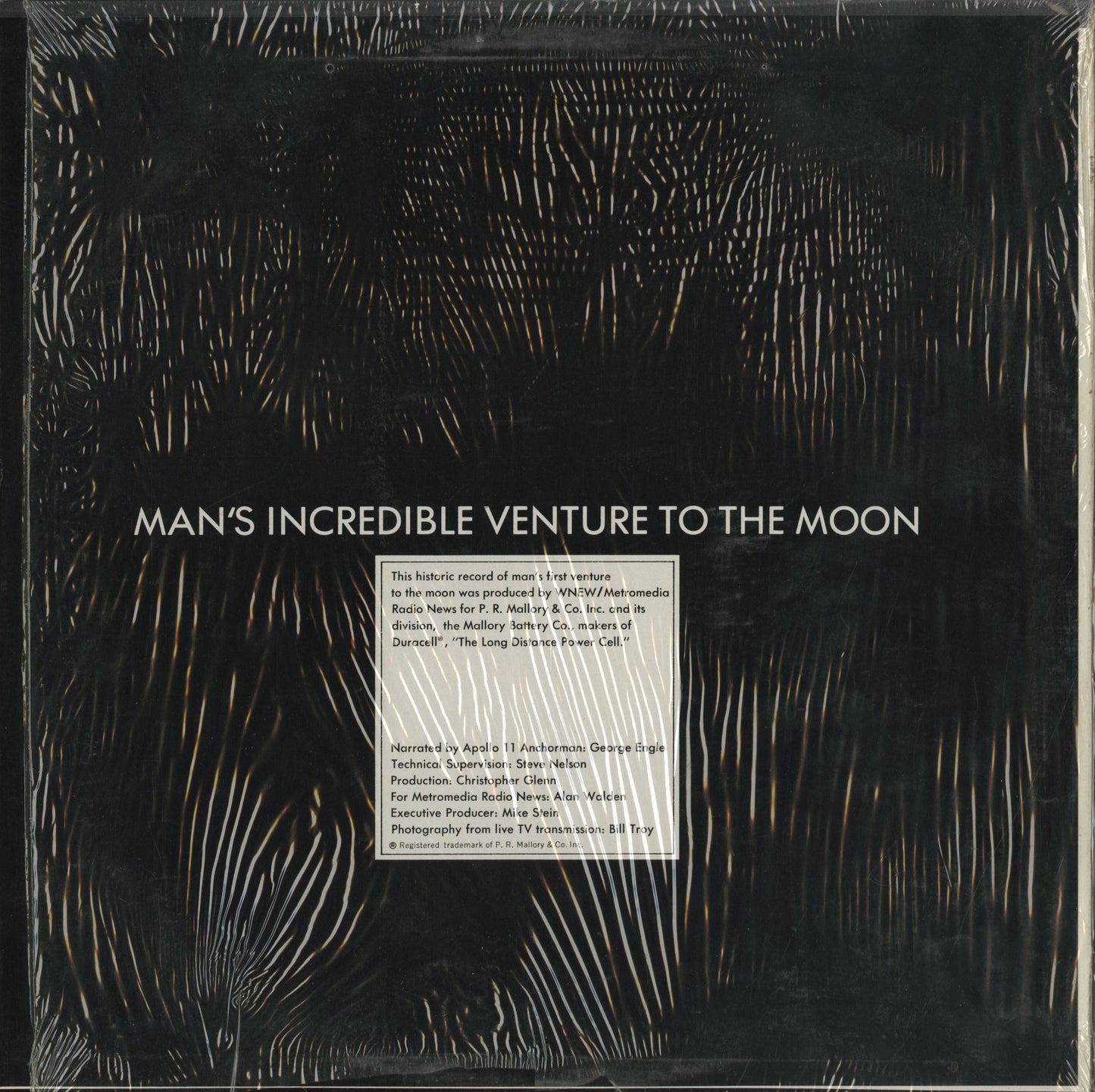 Man's Incredible Venture To The Moon / The Story Of Apollo 11 (MSP50001)