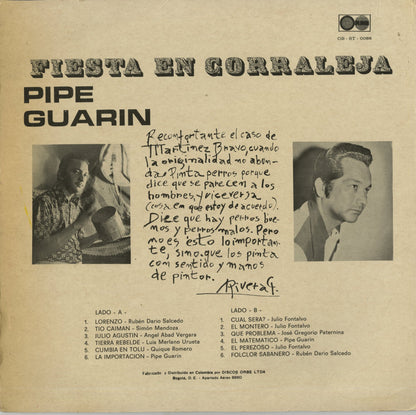 Pipe Guarin / Fiesta En Corraleja (OB ST 0086)
