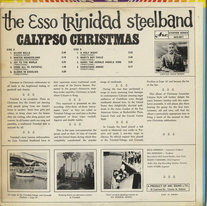 The Esso Trinidad Steelband / エッソ・トリニダッド・スチールバンド / Calypso Christmas (ACS-5011)