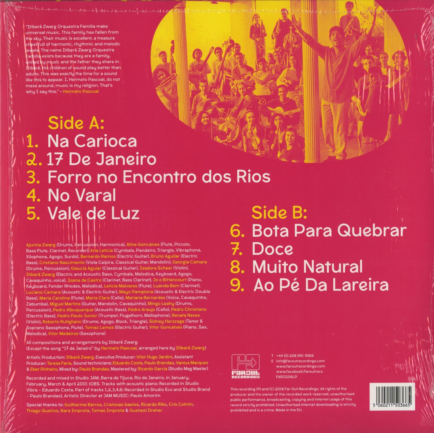 Itibere Orquestra Familia / Pedra Do Espia (FARO206LP)