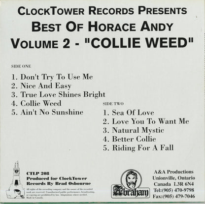 Horace Andy / ホレス・アンディ / Coolie Weed (CTLP 208)