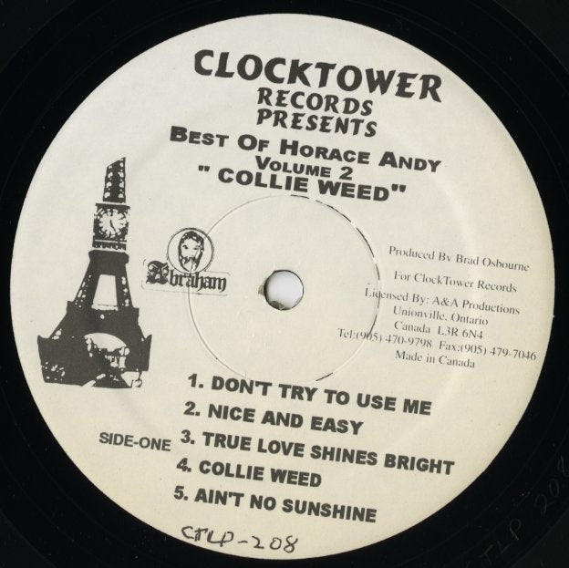 Horace Andy / ホレス・アンディ / Coolie Weed (CTLP 208)