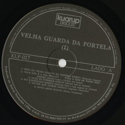 Velha Guarda Da Portela / ヴェーリャ・グァルダ・ダ・ポルテーラ / Velha Guarda Da Portela Vol.1 (KLP-027)